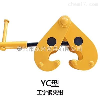 工字鋼吊鉗YC1t價(jià)格